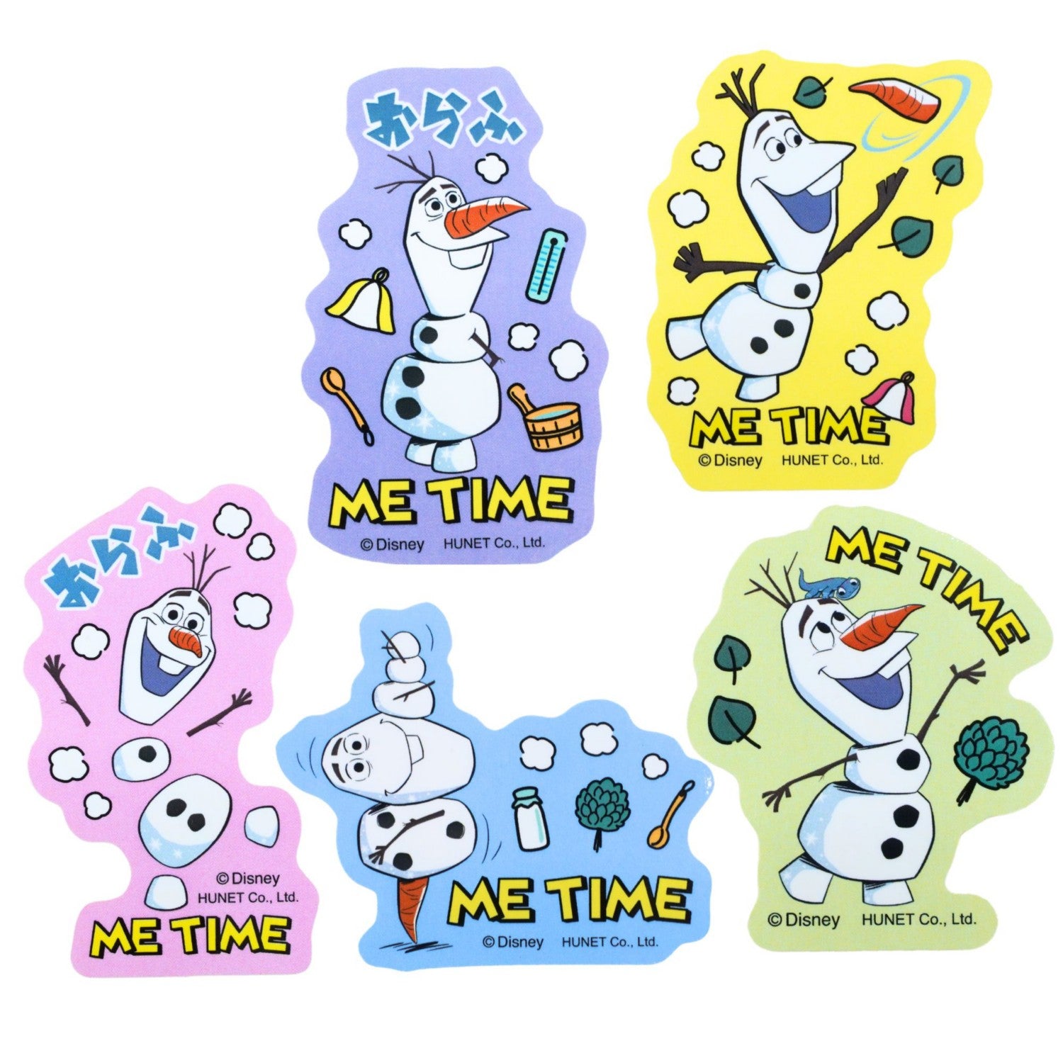 sticker set olaf