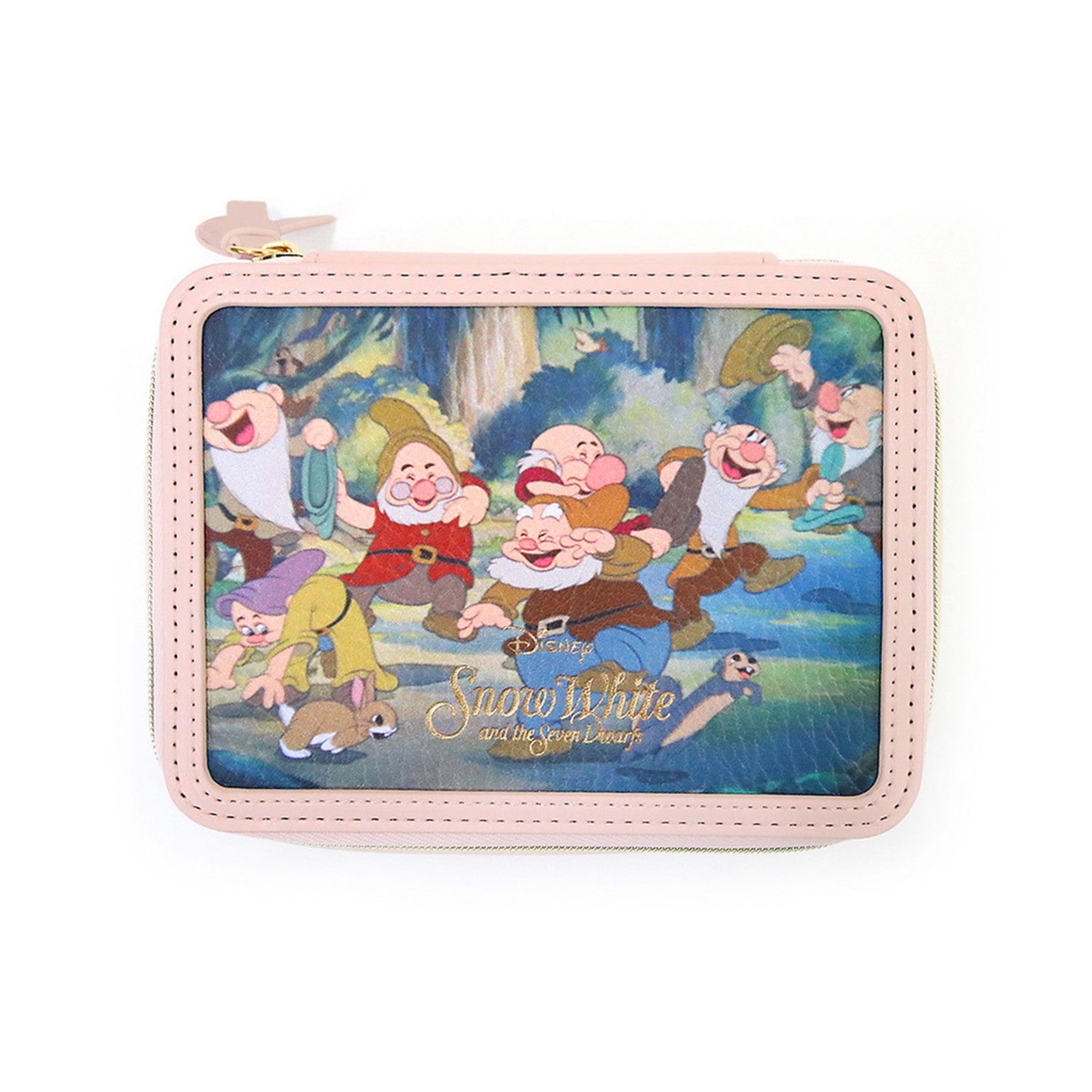 [ACCOMMODE] "Snow White" Seven Dwarfs Square Pouch (D-ST2161/LPI)