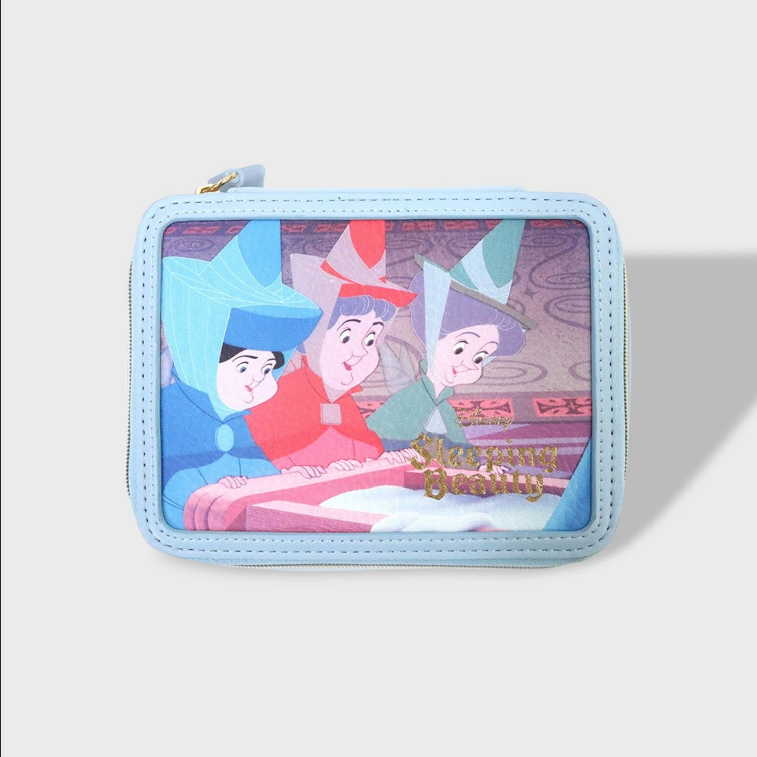 [ACCOMMODE] "Sleeping Beauty" Merryweather Fauna Flora Square Pouch (D-ST2161/LBL)