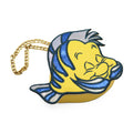 [ACCOMMODE] "The Little Mermaid" Flounder Die-cut Pouch Charm (D-ST1031-2/FD)