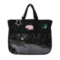 [ACCOMMODE] "TOYSTORY" Ham Rex Multi-Pocket Tote (D-BC111/BK)
