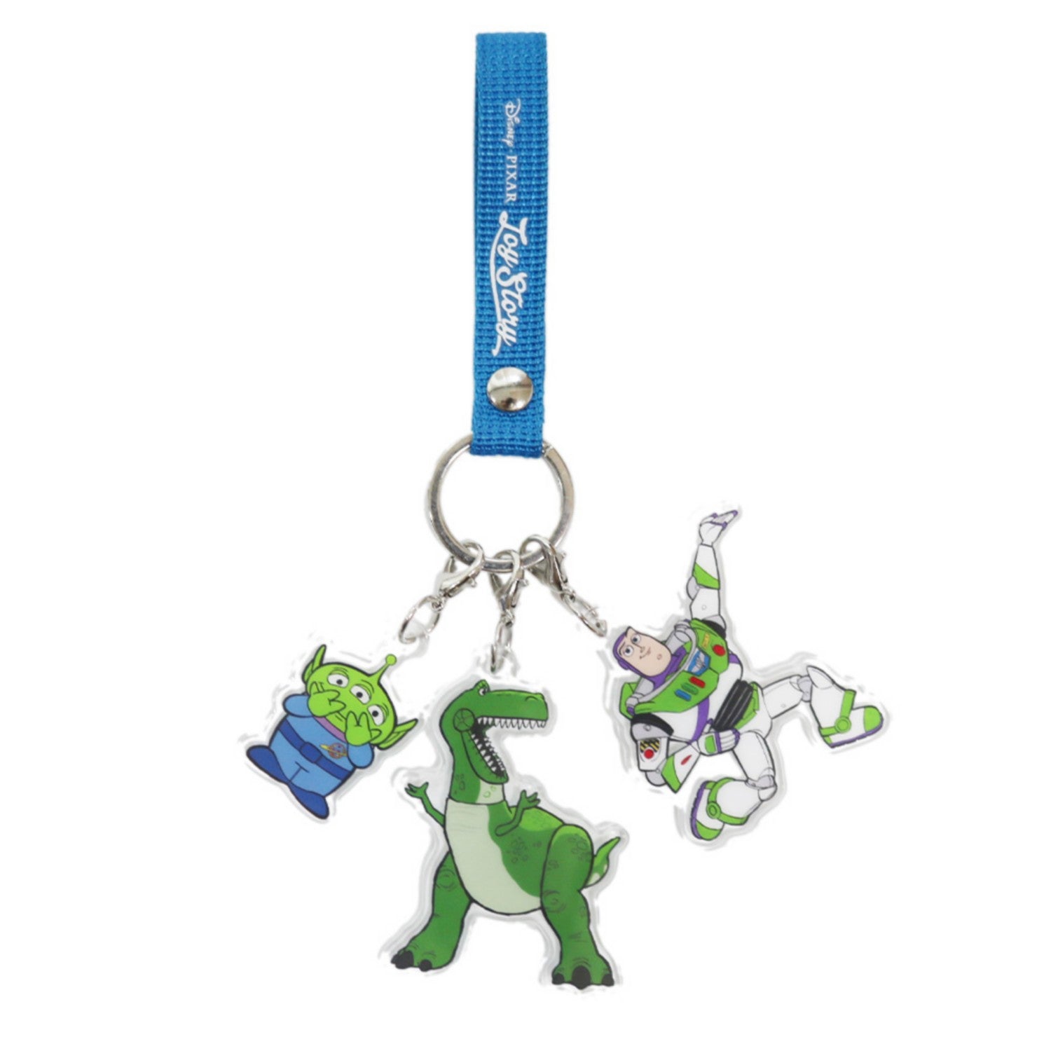 [ACCOMMODE] "TOYSTORY" Buzz Rex Little Green Men Collection Charm (D-CR431/BL)