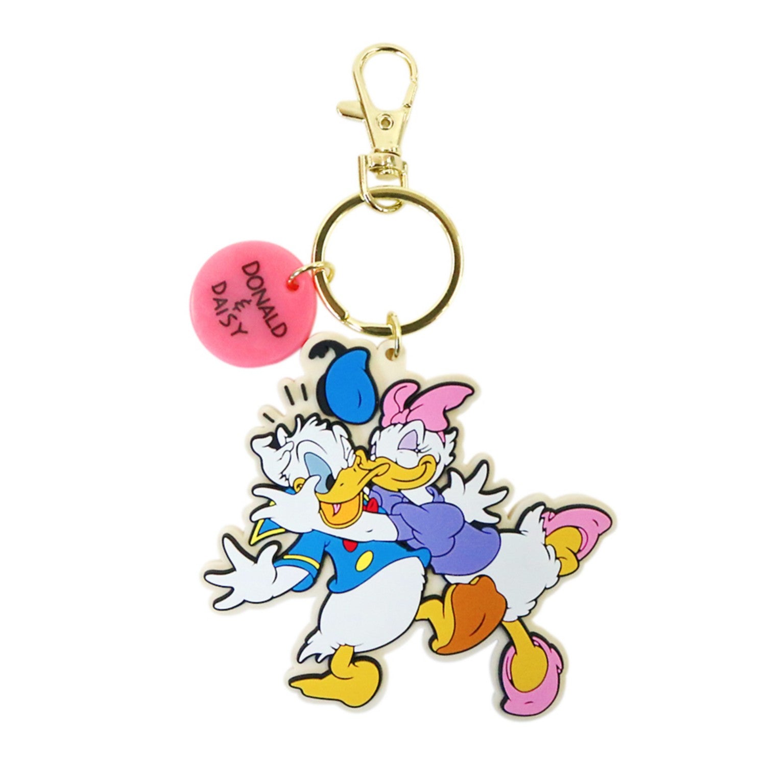 [ACCOMMODE] "Mickey & Friends" Donald Daisy Rubber Charm (D-CR441/DD)