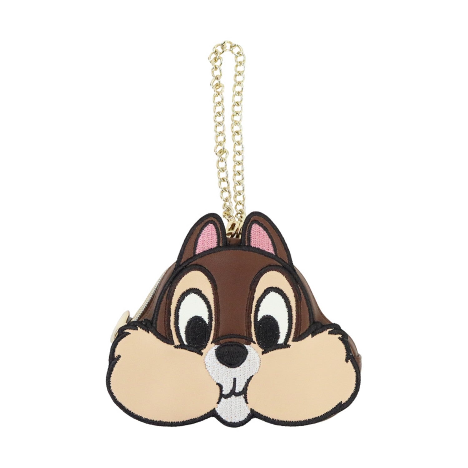[ACCOMMODE] "Mickey & Friends" Chip and Dale Die-cut Pouch Charm (D-ST2291/CHIP)