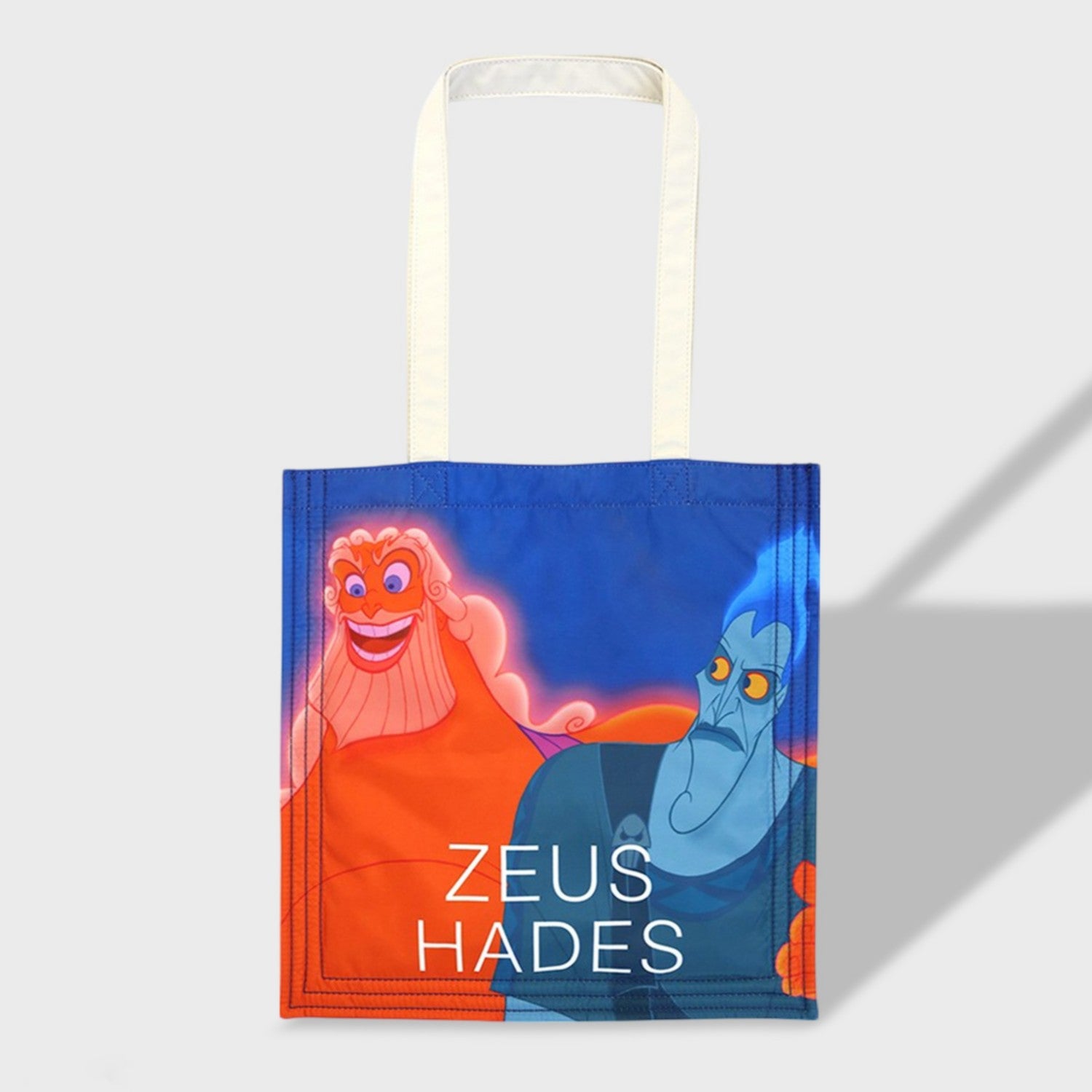 [ACCOMMODE] "Hercules" Zeus Hades Graphic Tote (D-SK1431/BL)