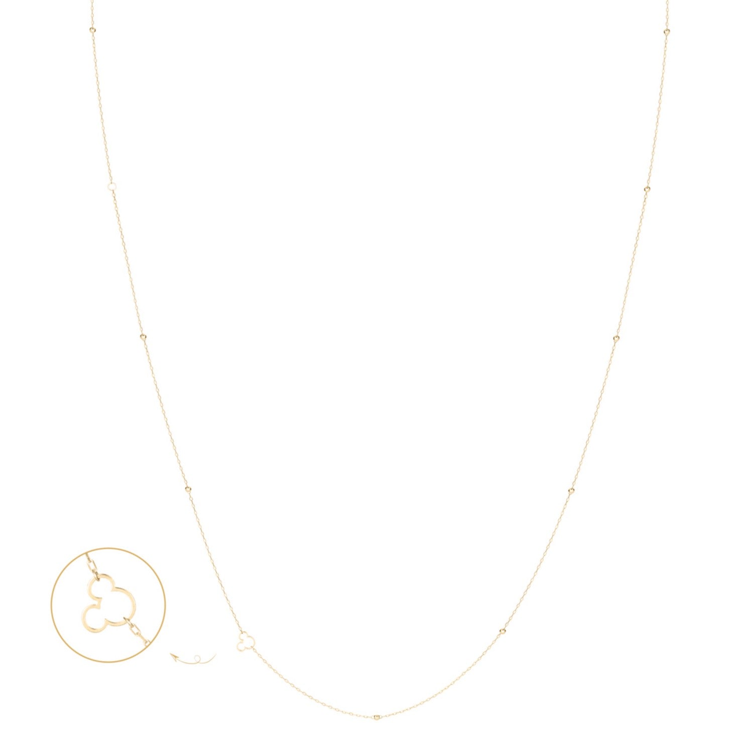 Mickey Mouse -Ball Chain Necklace-
