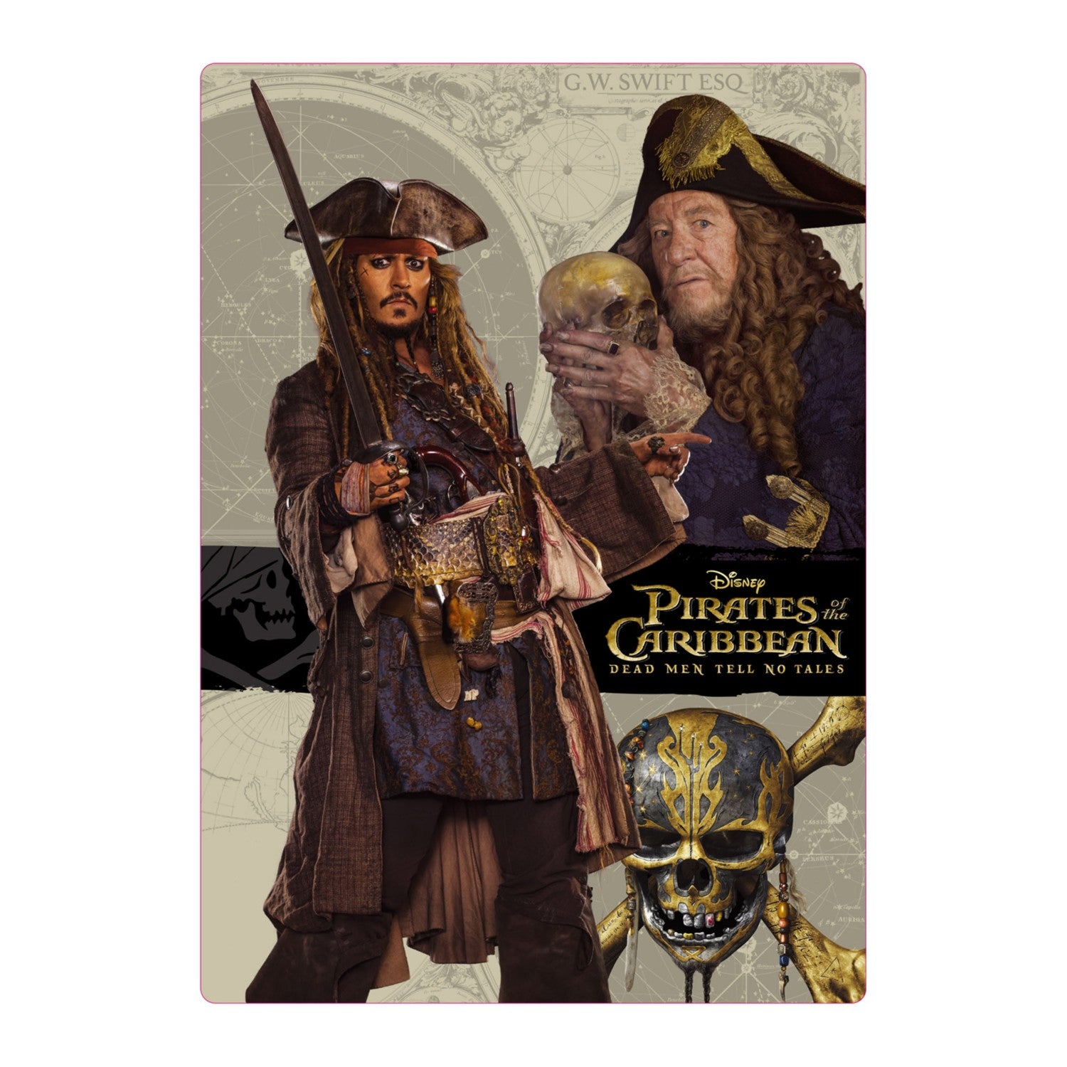 Pirates of the Caribbean Underlay C