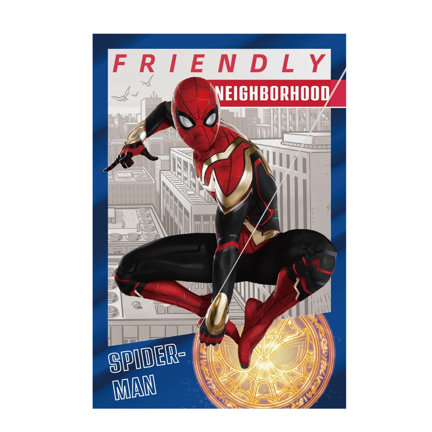 Spider-Man: No Way Home Metallic Postcard A
