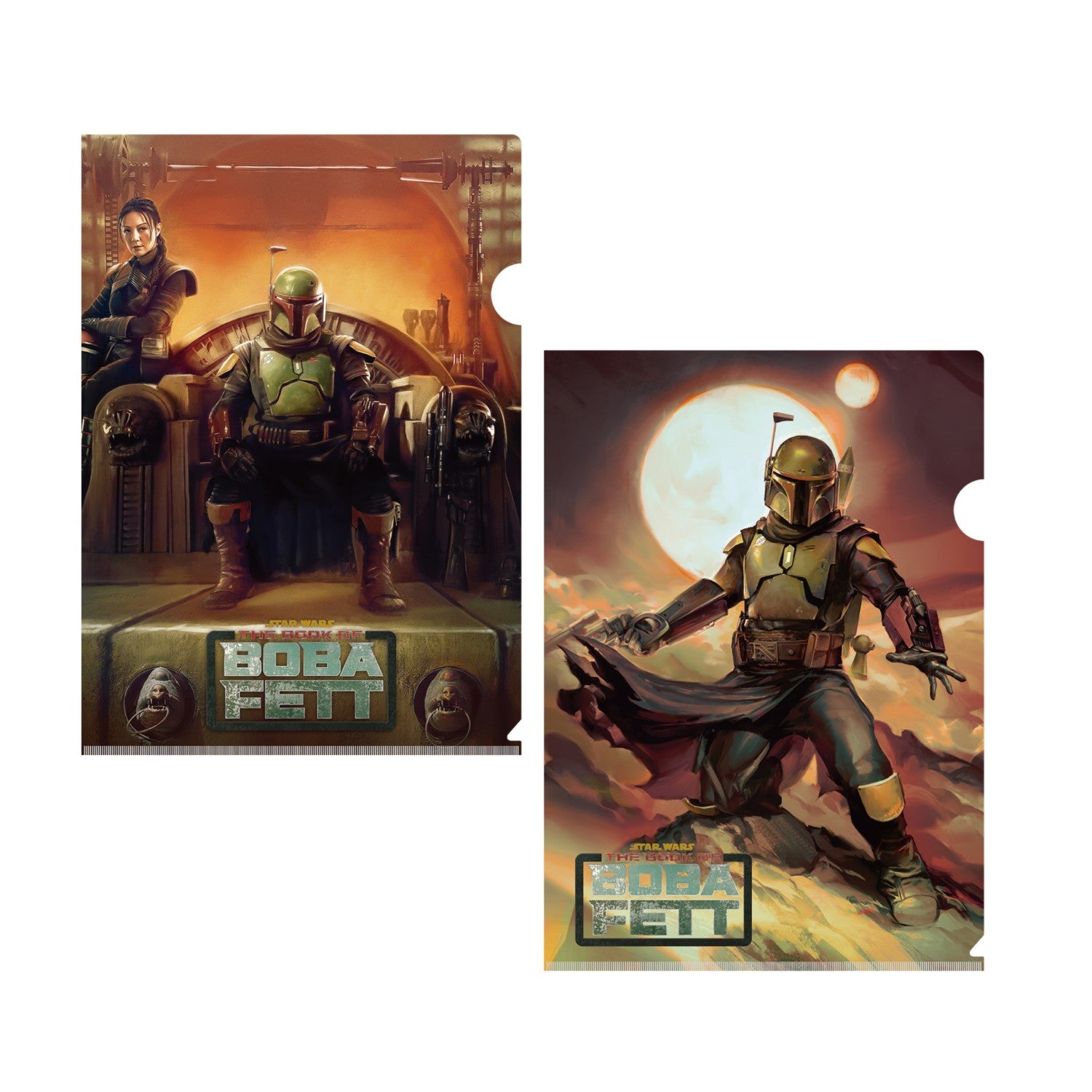 STAR WARS Boba Fett Clear File Set