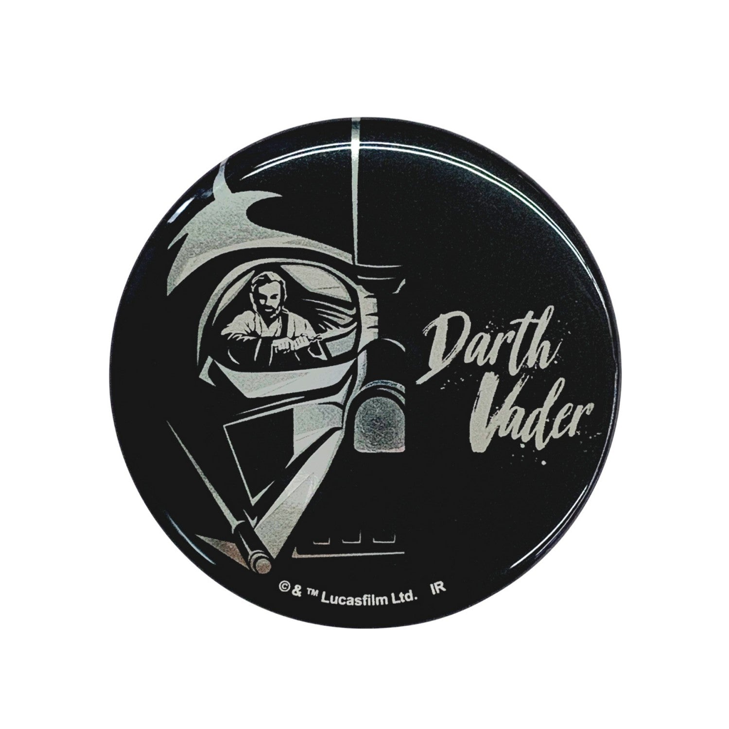 STAR WARS Obi-Wan Kenobi Metallic Can Badge B