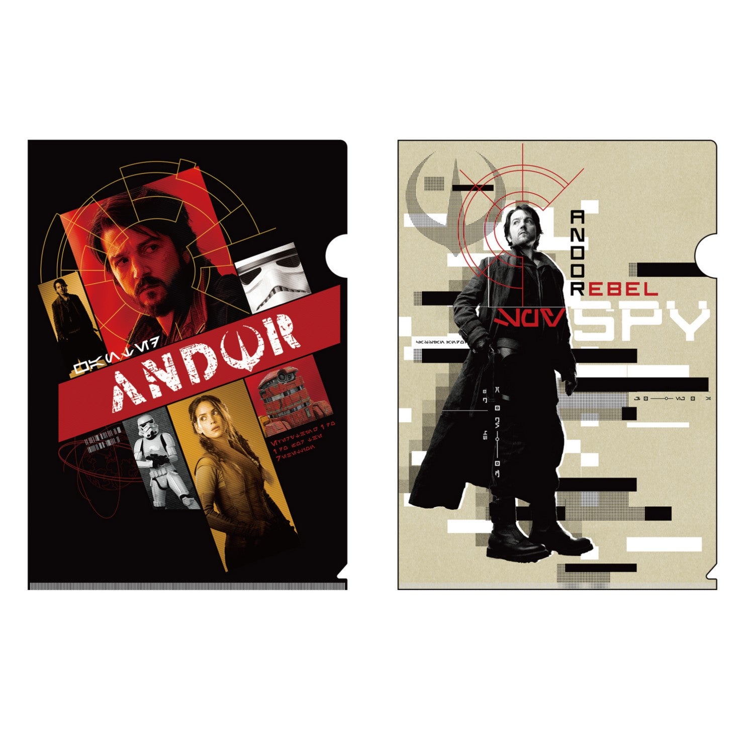 STAR WARS Cassian Andor Clear File Set