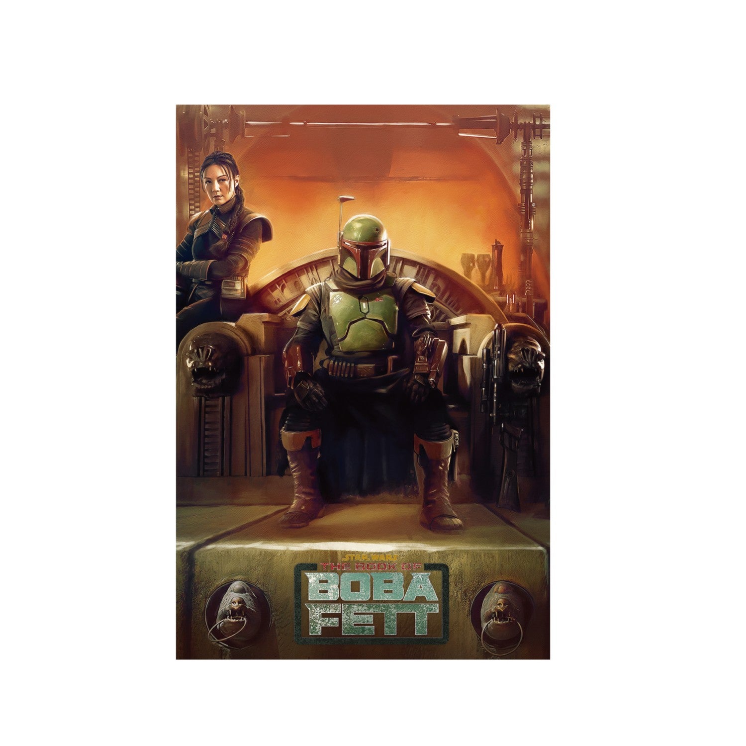 STAR WARS Boba Fett Postcard A