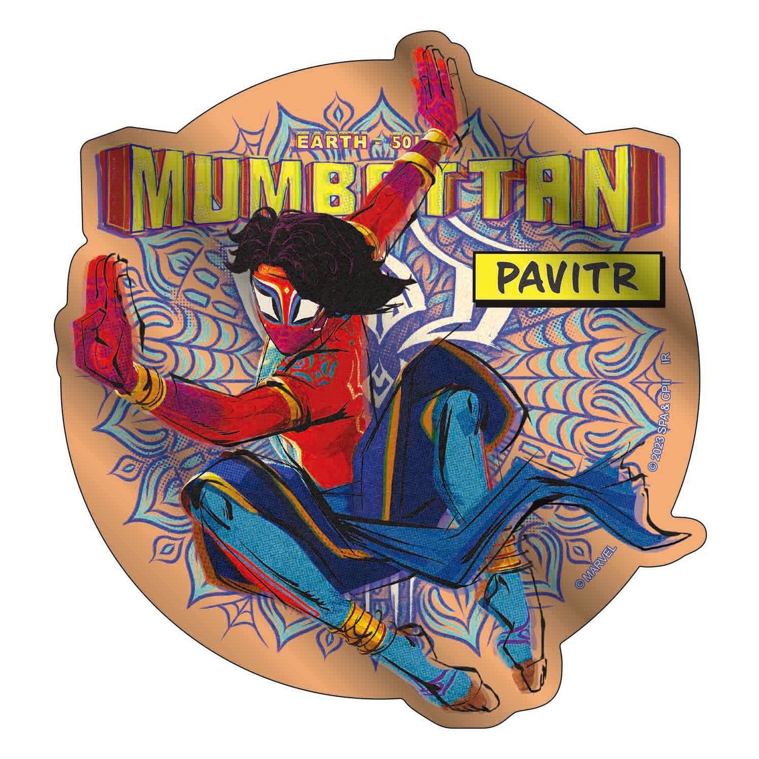 Spider-Man Across the Spider-Verse Metallic Sticker (SPIDER-MAN INDIA [B])