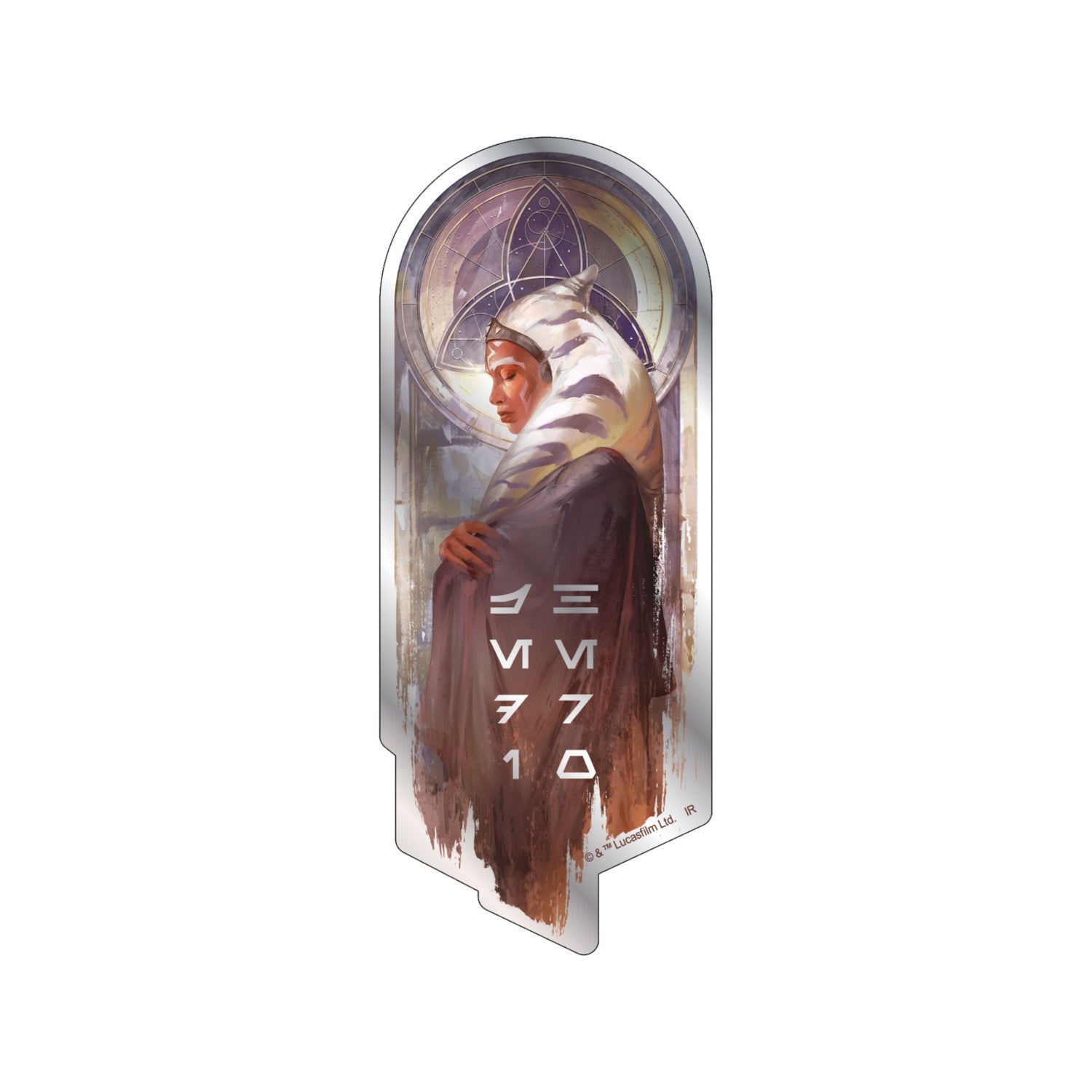 STAR WARS Ahsoka Metallic Sticker