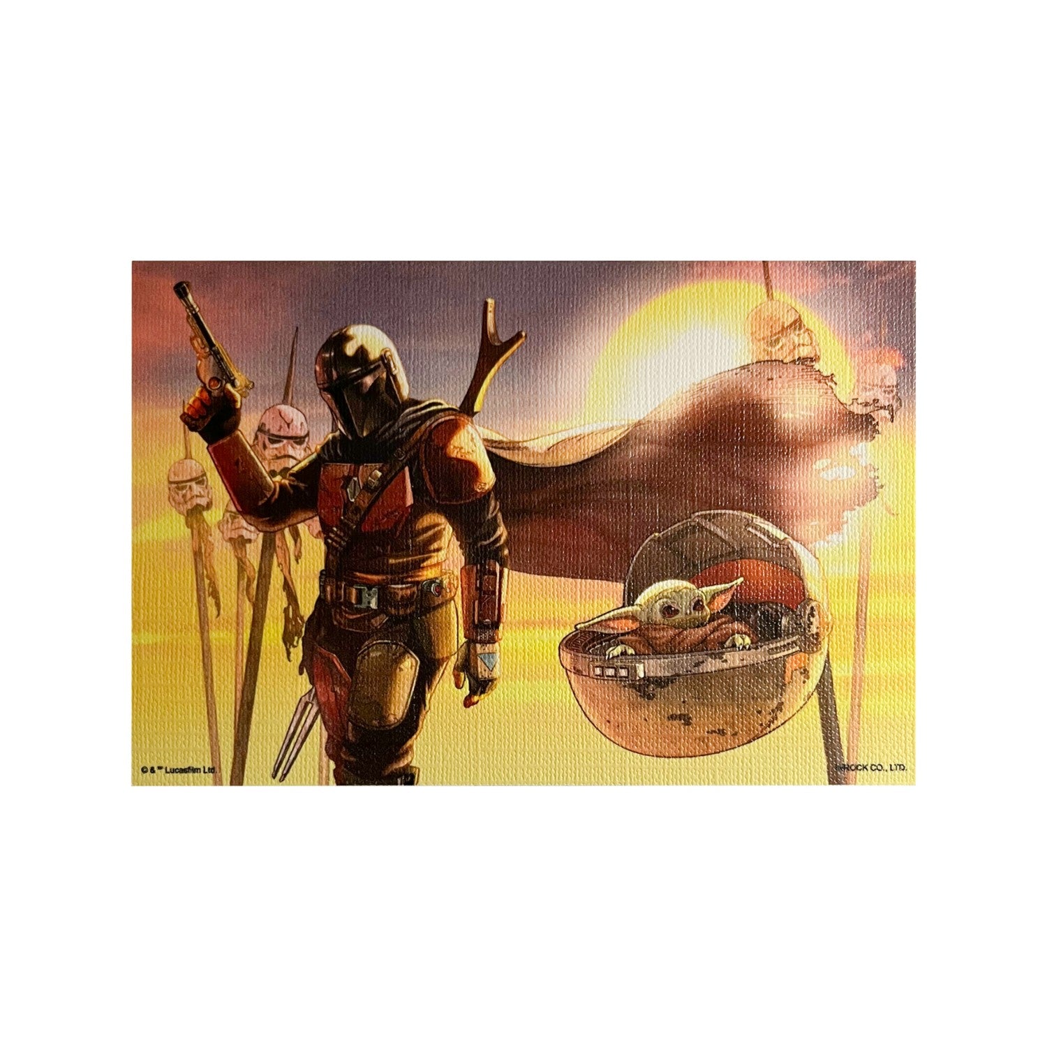 STAR WARS Mandalorian (Manga) Canvas Card C