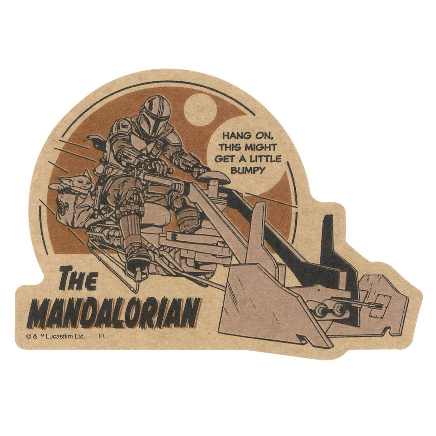 The Mandalorian Craft Sticker A