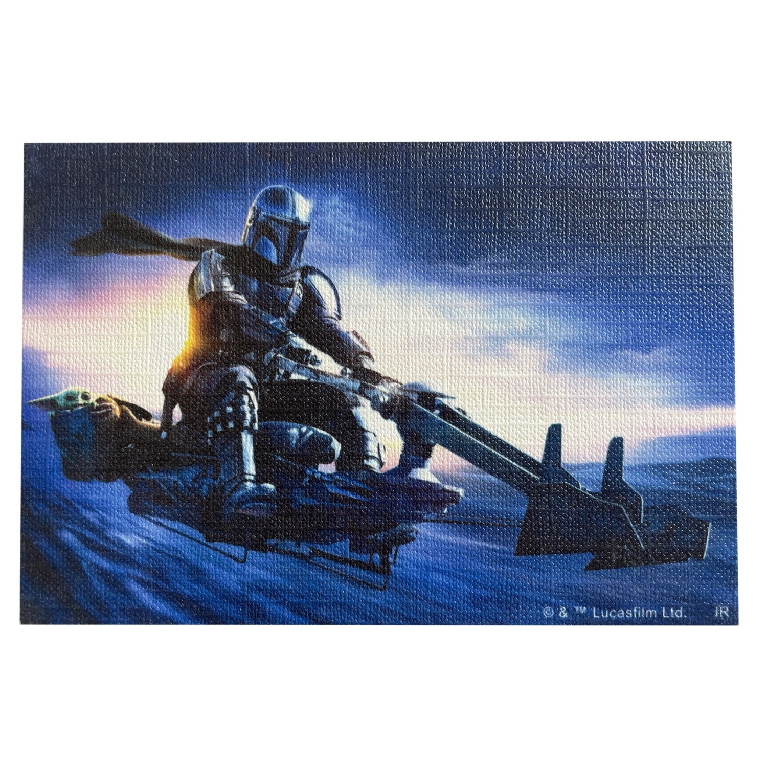 The Mandalorian Canvas Card A (Concept Art)