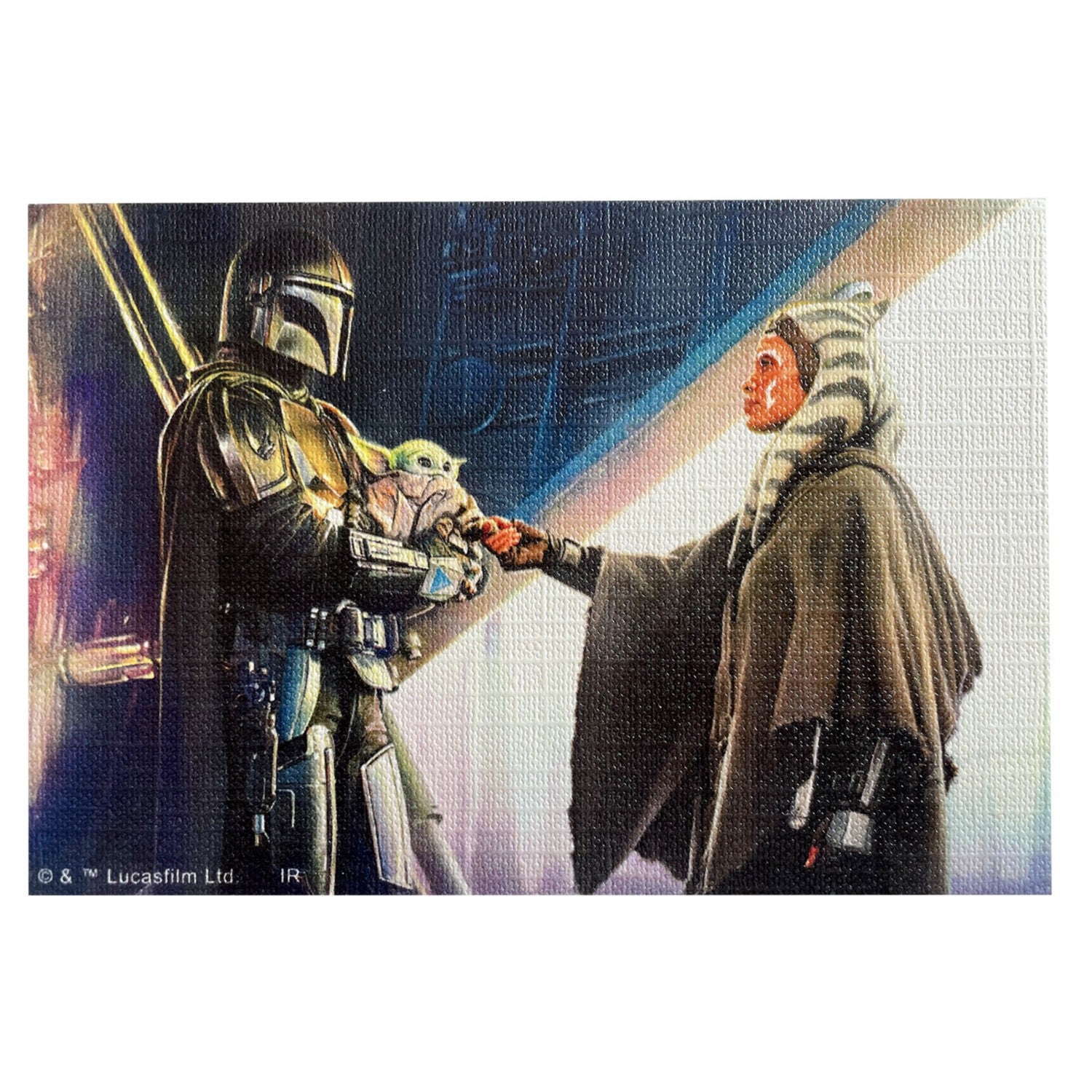 The Mandalorian Canvas Card B (Concept Art)