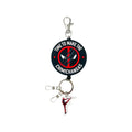 Deadpool & Wolverine Rubber Reel Keychain
