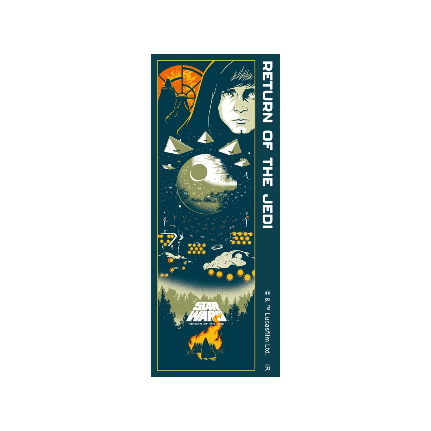 STAR WARS SAGA Changing Sticker (EP6)