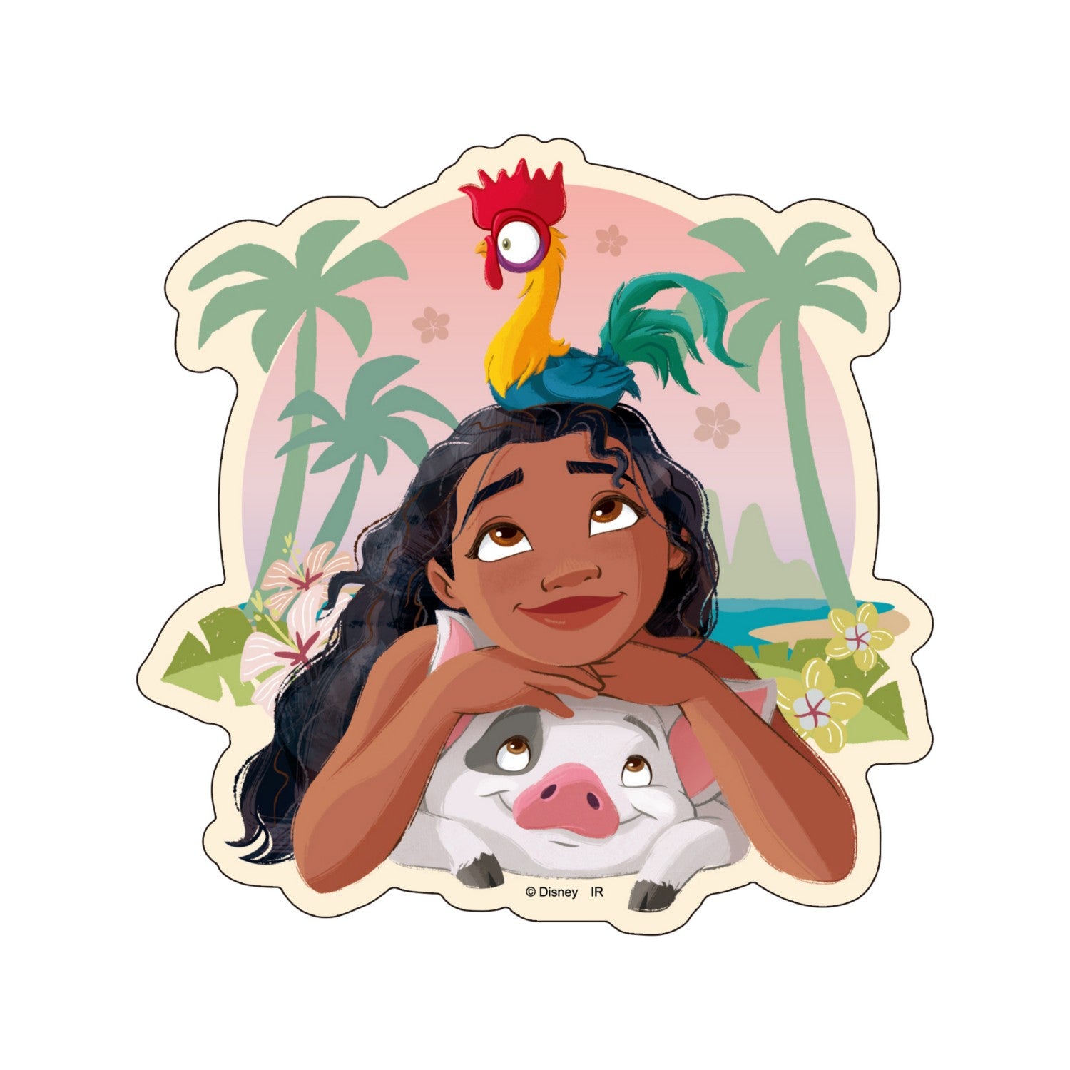 Disney Princess Hologram Sticker A