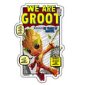 WE ARE GROOT Die-cut sticker B