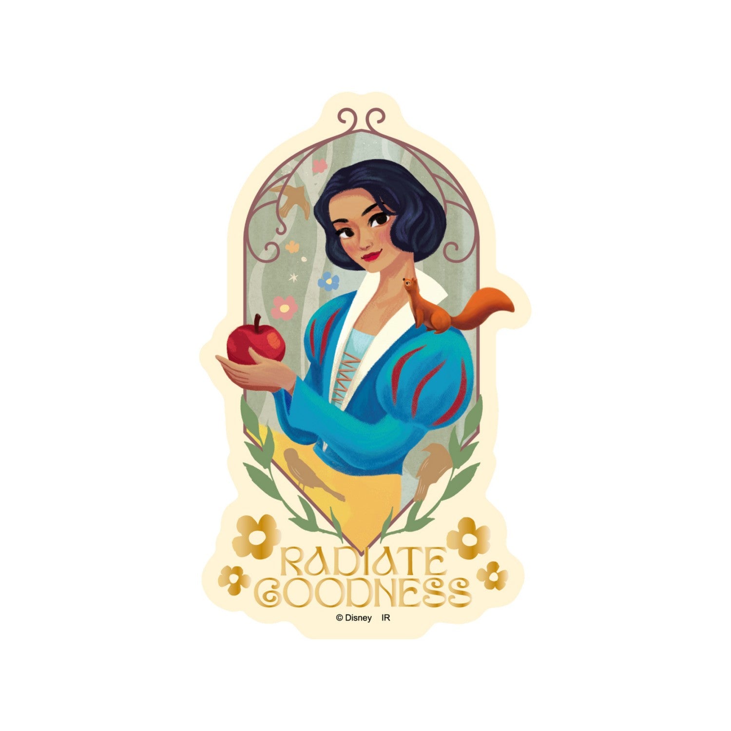 Snow White foil stamping sticker (Snow White)