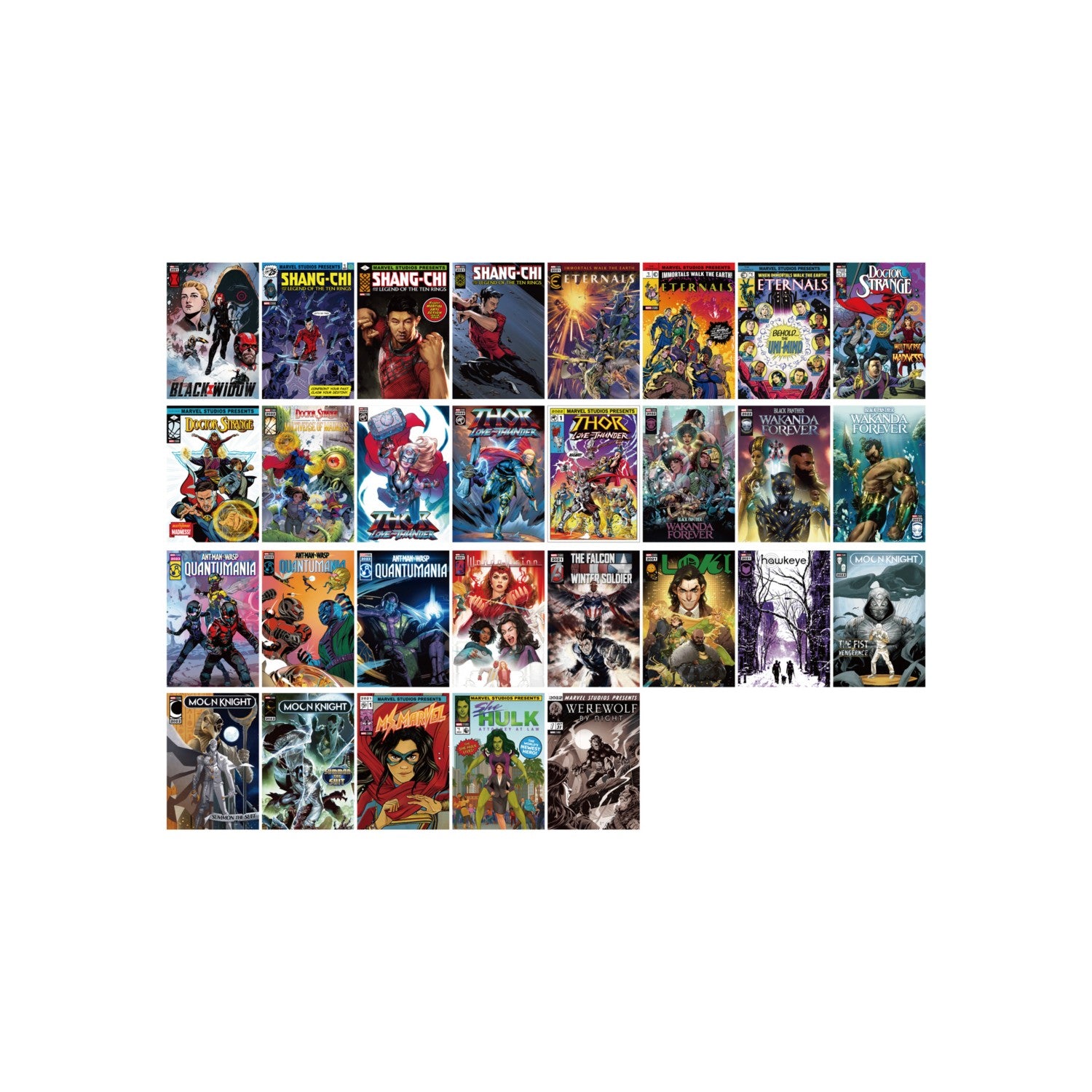 MARVEL STUDIOS Postcard Set Vol.2(Comic)