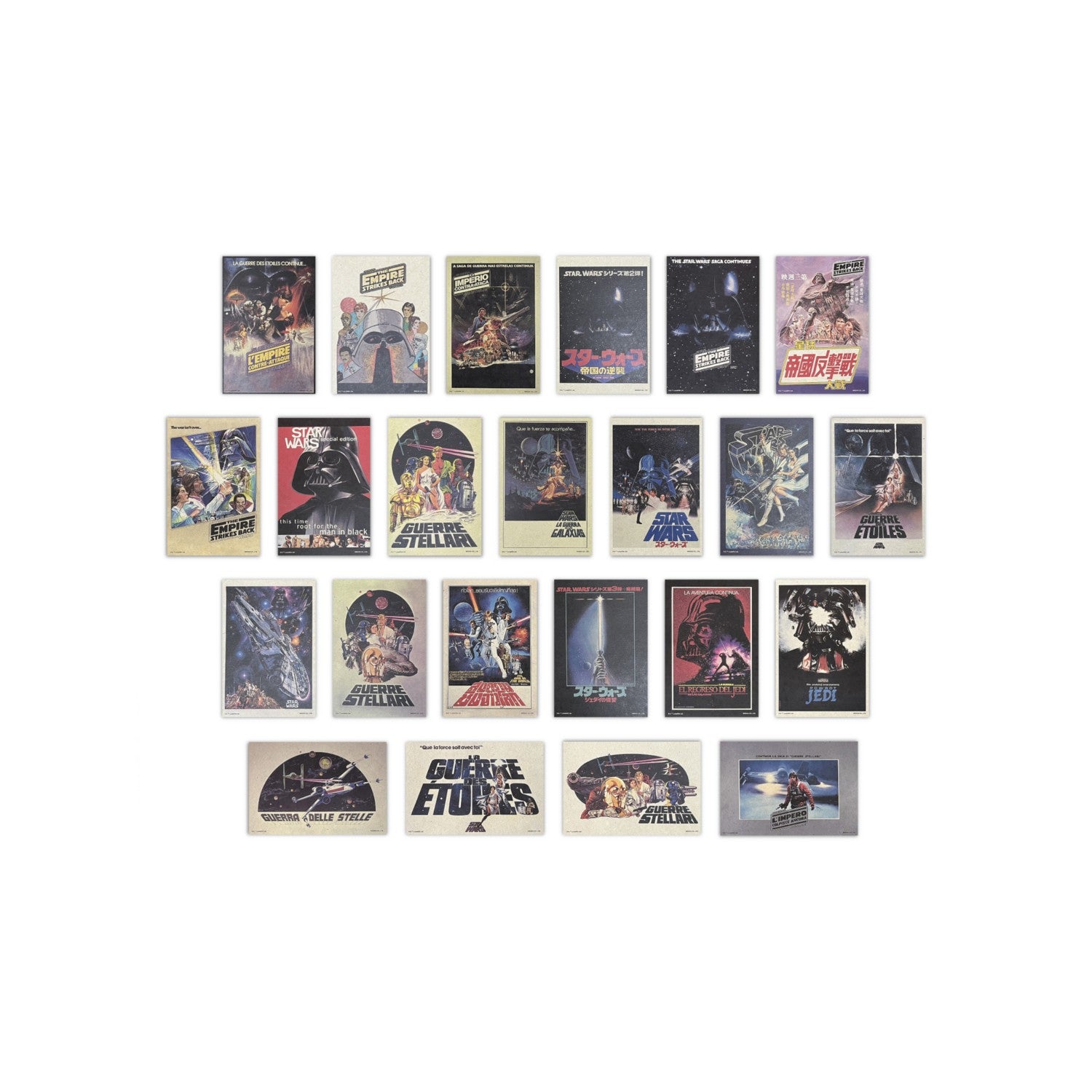 STAR WARS SAGA Art Card Collection *23 types in total