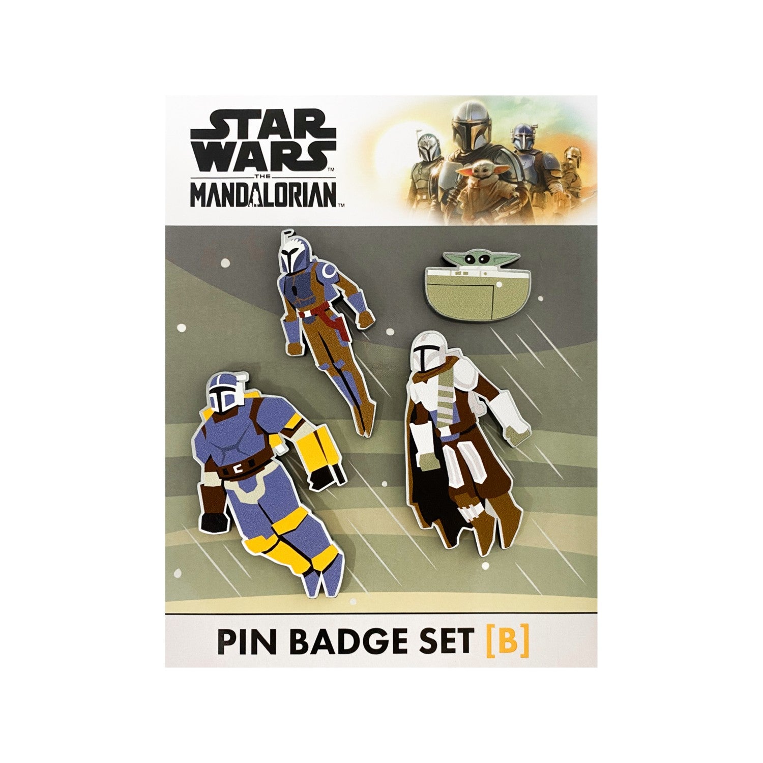 SW Mandalorian Pin Badge Set B