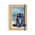 Lilo & Stitch (live action) Ring notebook with rubber band