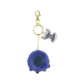 Lilo & Stitch keychain with colorful pom pom from Japan, authentic Disney Store product