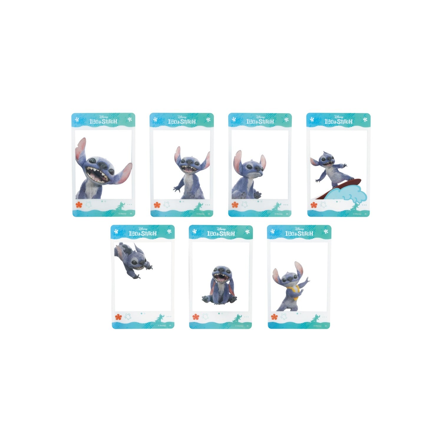 Lilo & Stitch (live action) acrylic card collection *7 types in total