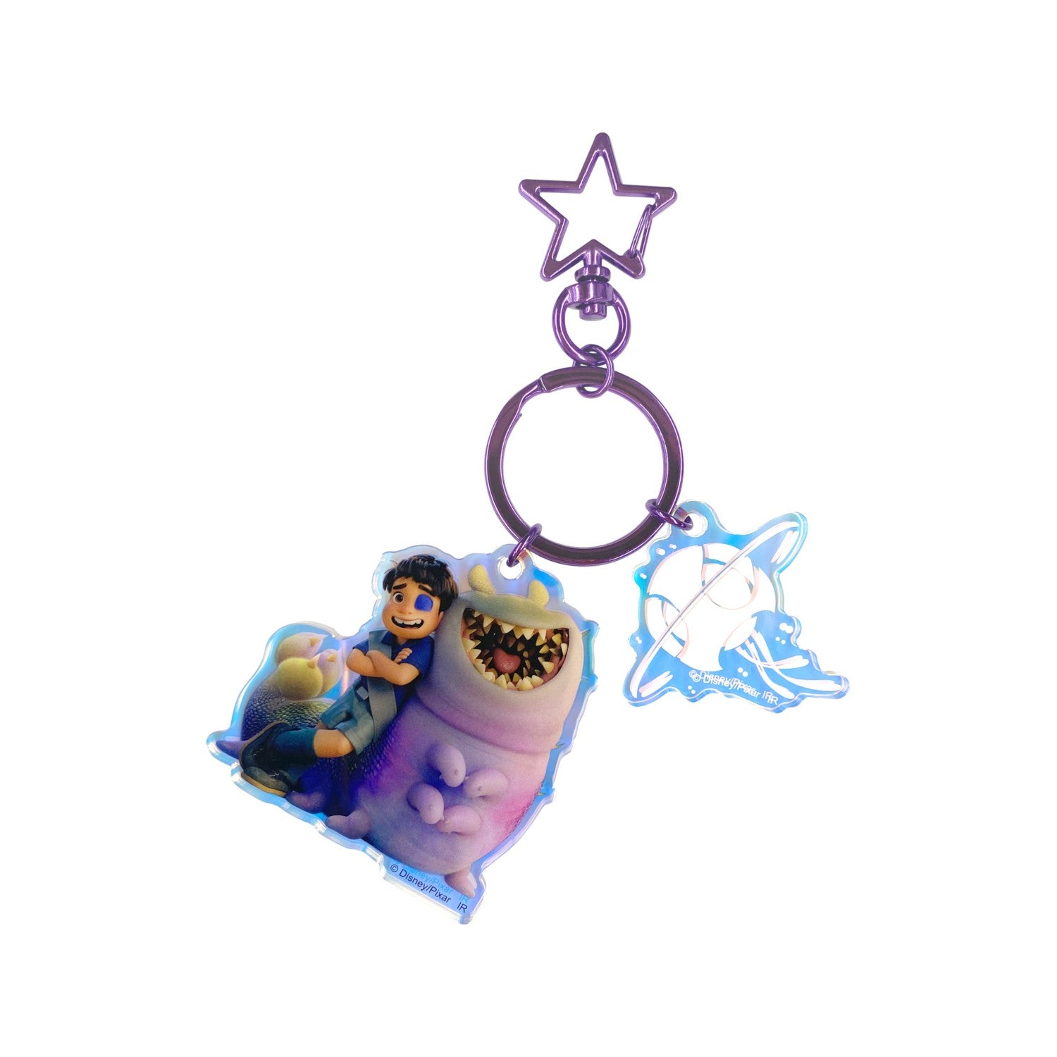 Elio the Star Connector Aurora Acrylic Keychain