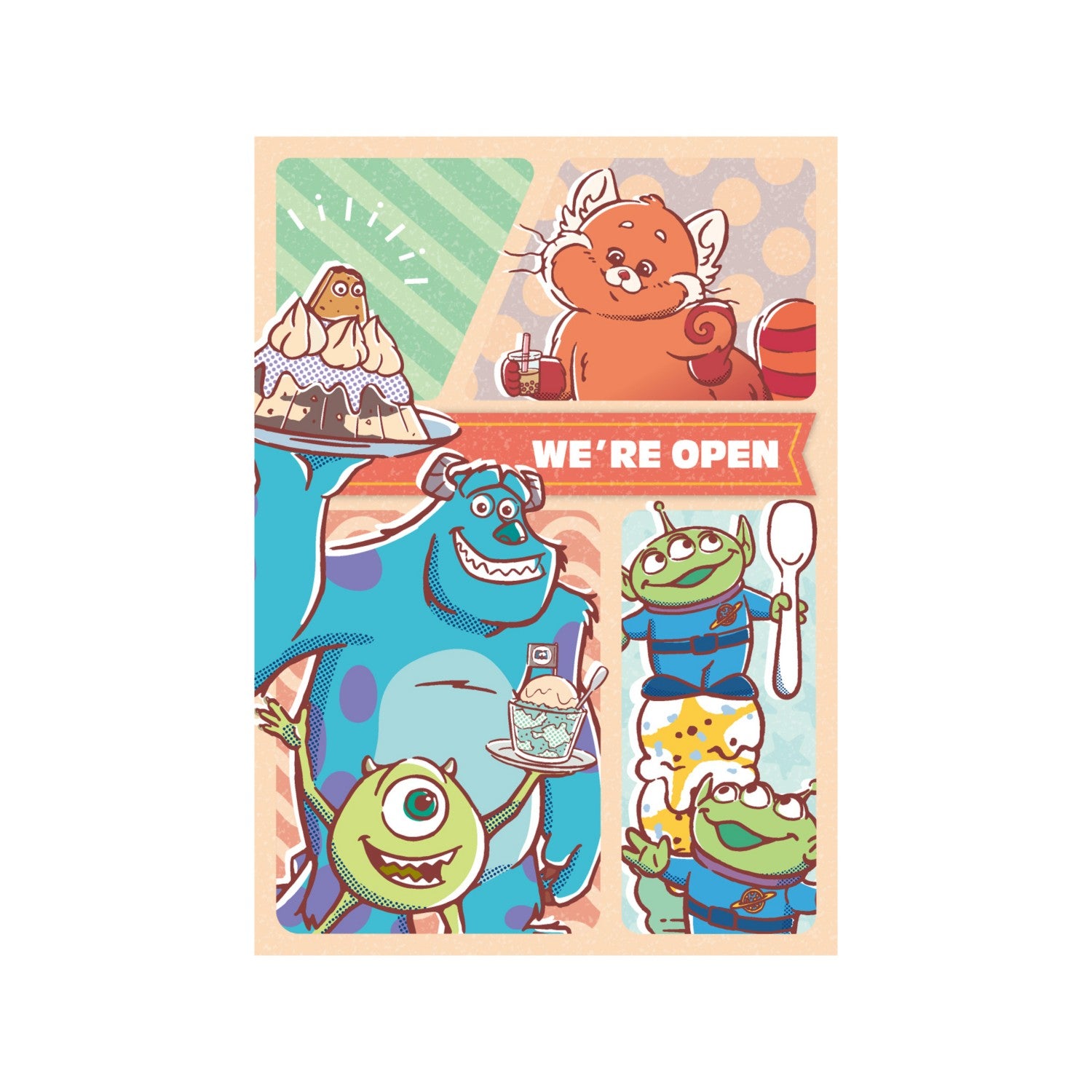 PIXAR Patapata Memo (Sweets)