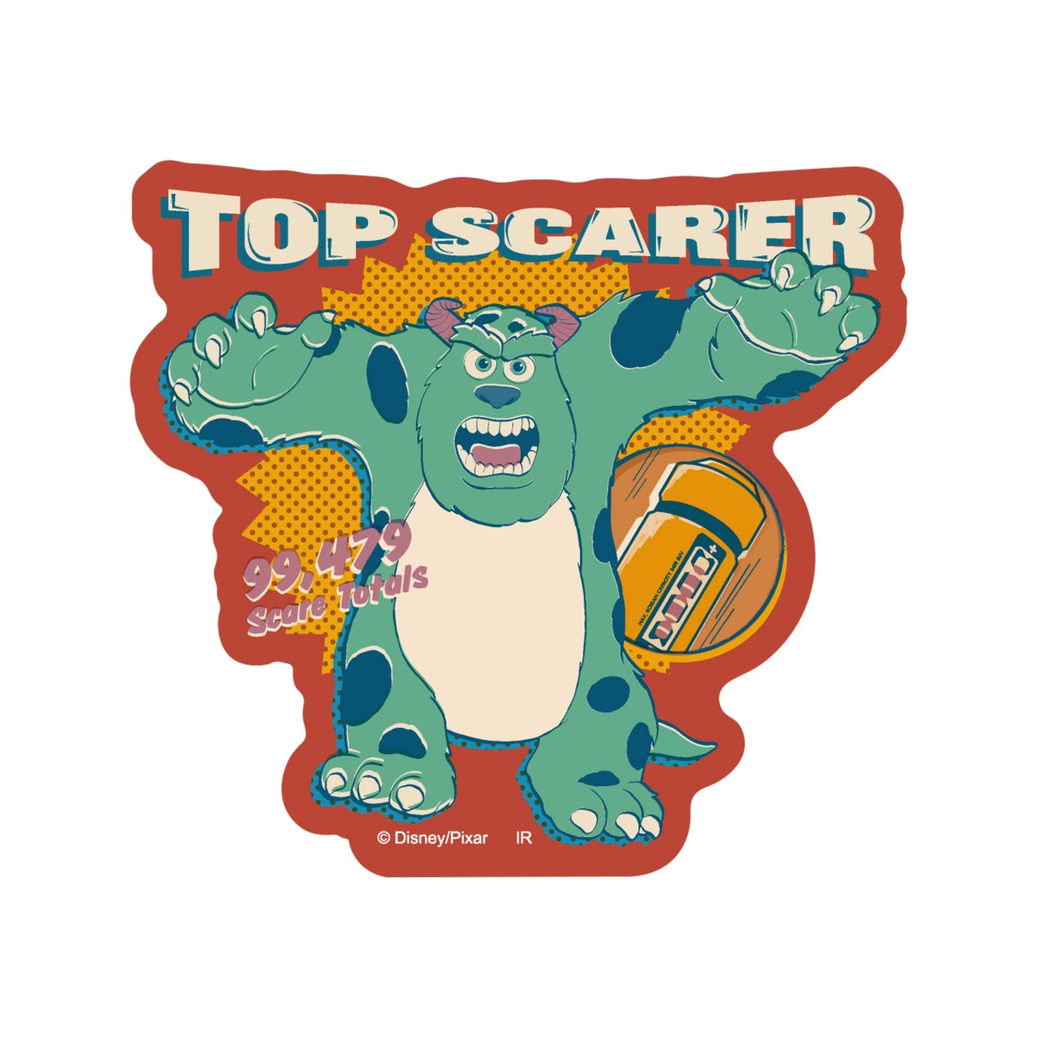 PIXAR matte sticker set