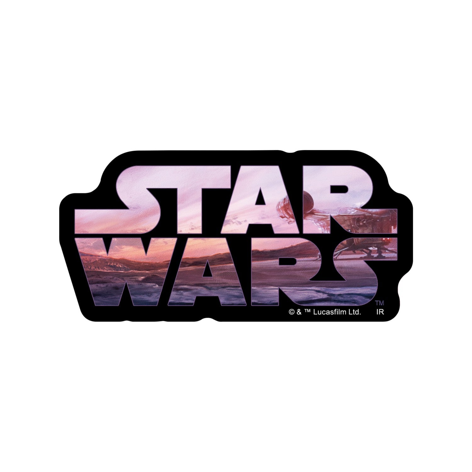 STAR WARS Mandalorian Changing Sticker A