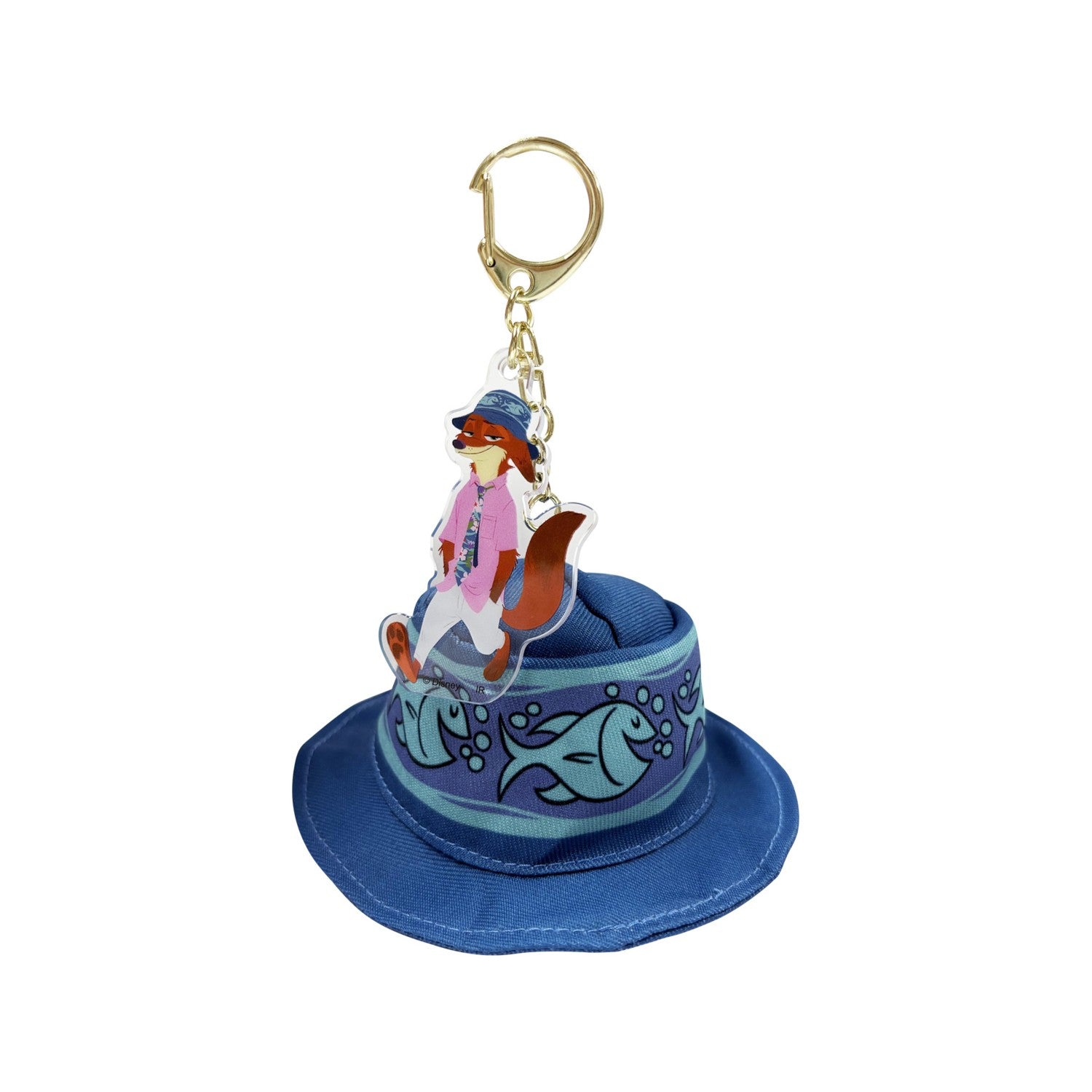 Zootopia 2 Hat Keychain (Nick)