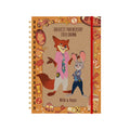 Zootopia 2 Ring Notebook with Rubber Band