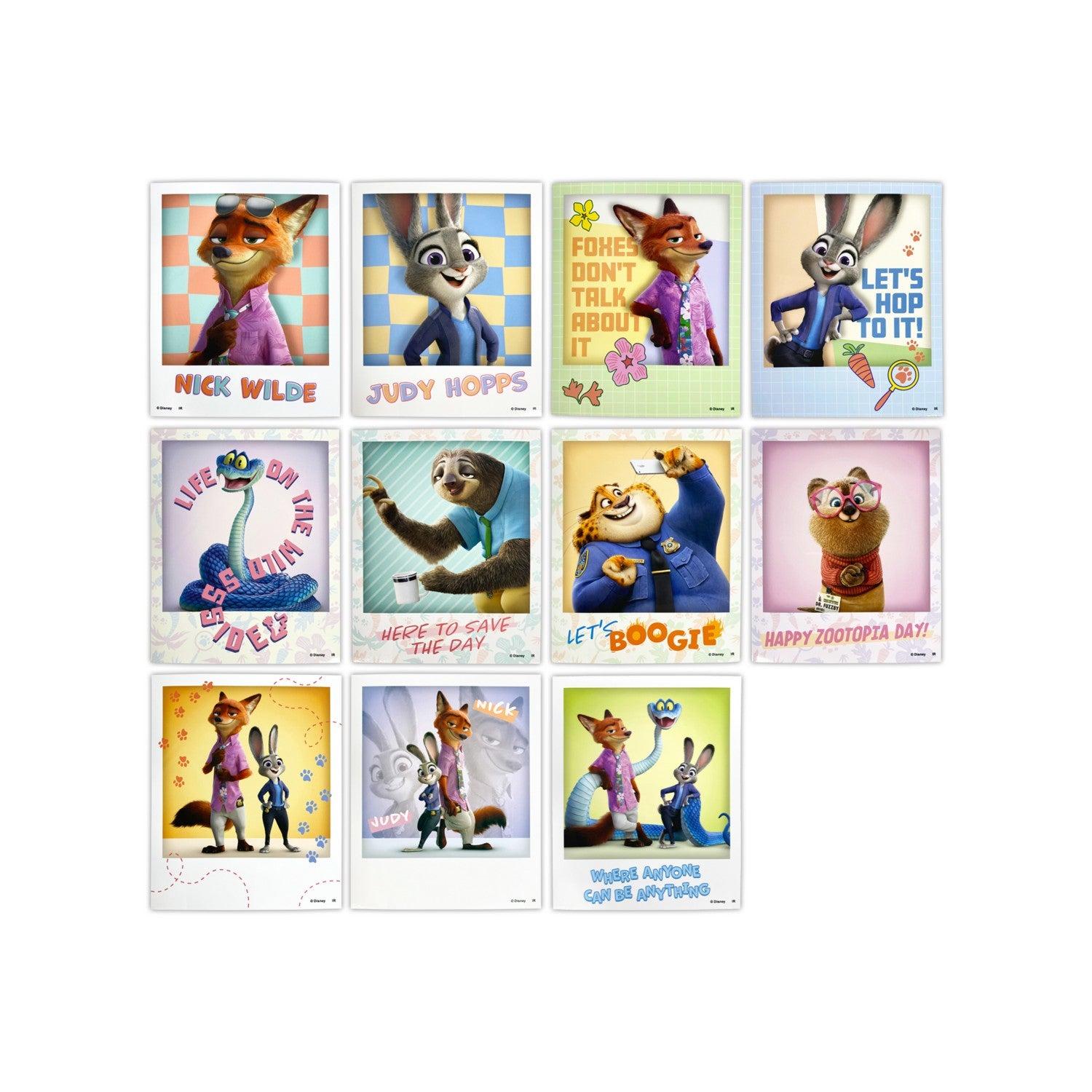 Zootopia 2 Bromide Collection *11 types in total