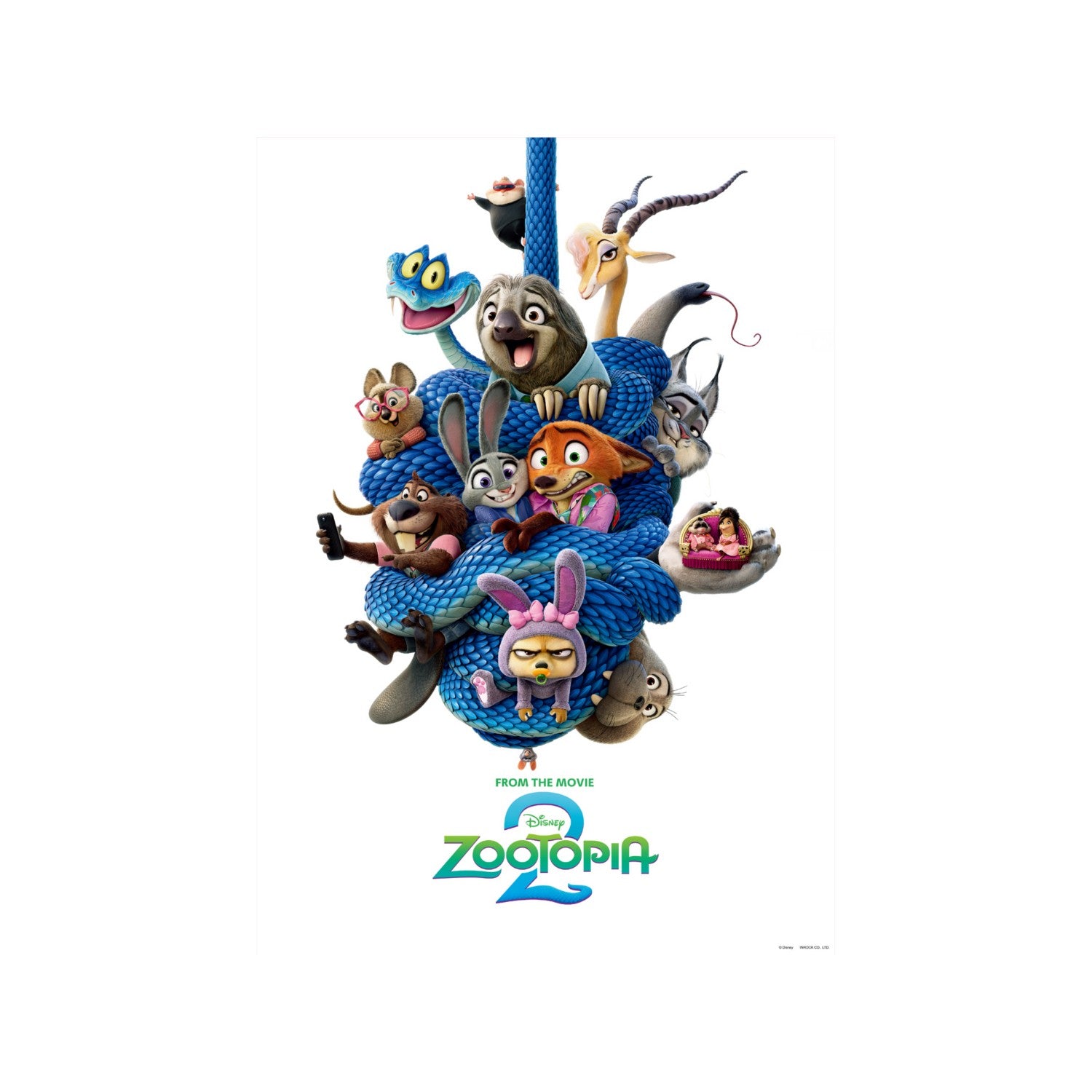 Zootopia 2 A3 Poster