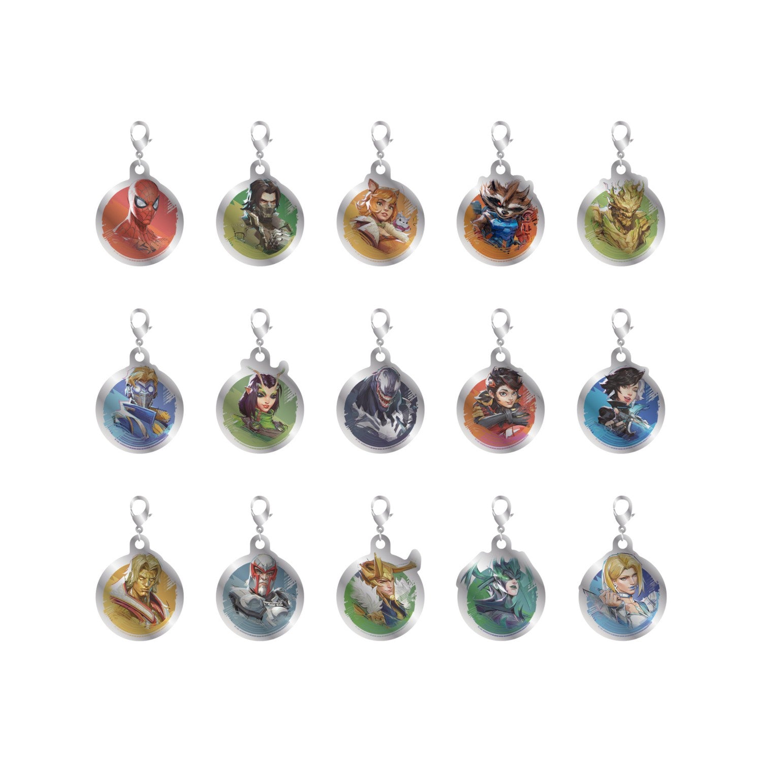 MARVEL RIVALS Mirror Acrylic Charm Collection B *15 types in total