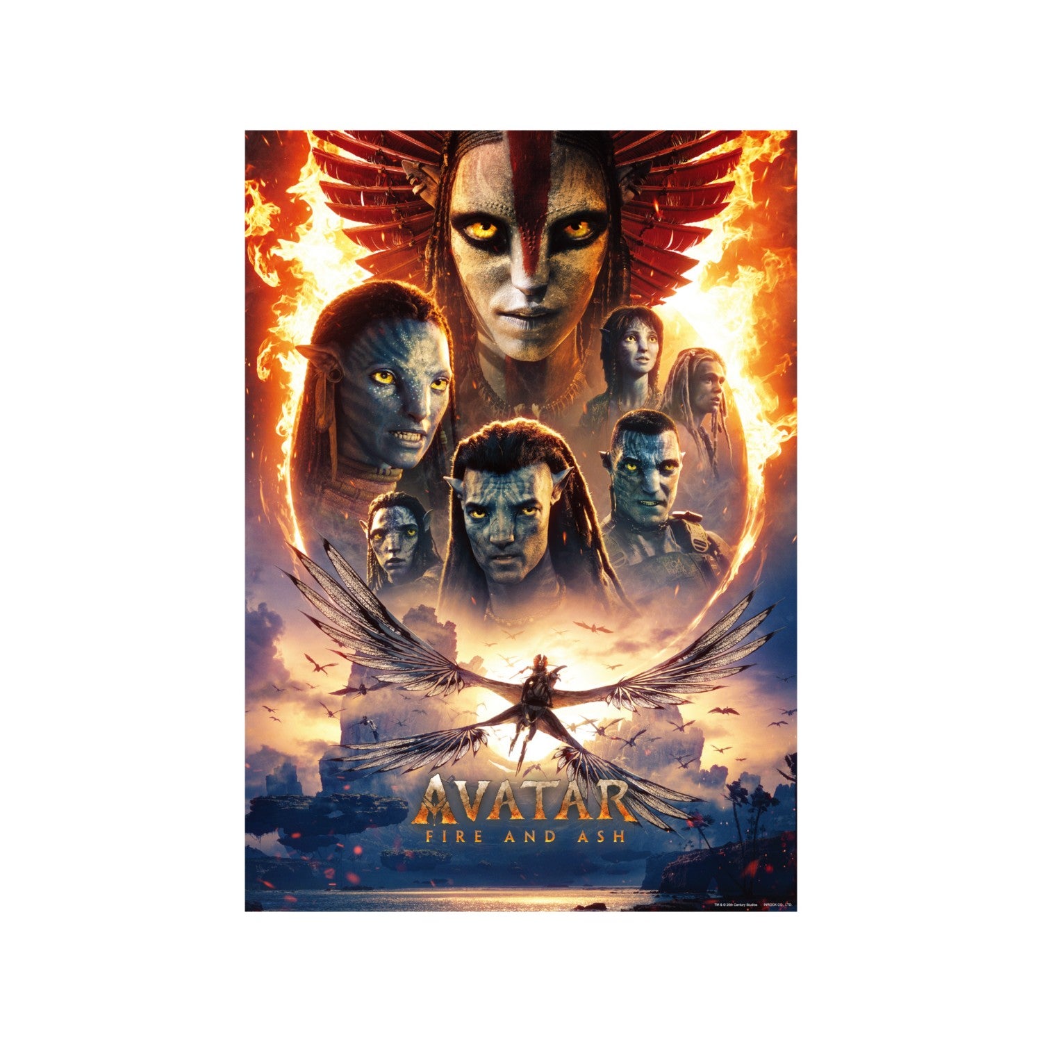 Avatar Fire and Ash A3 Poster
