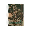 SW Mandalorian and Groogou Ring Notebook with Rubber Band