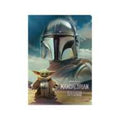 SW Mandalorian and Groogoo Metallic Clear File A