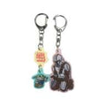 SW Mandalorian and Groogoo Pair Keychain