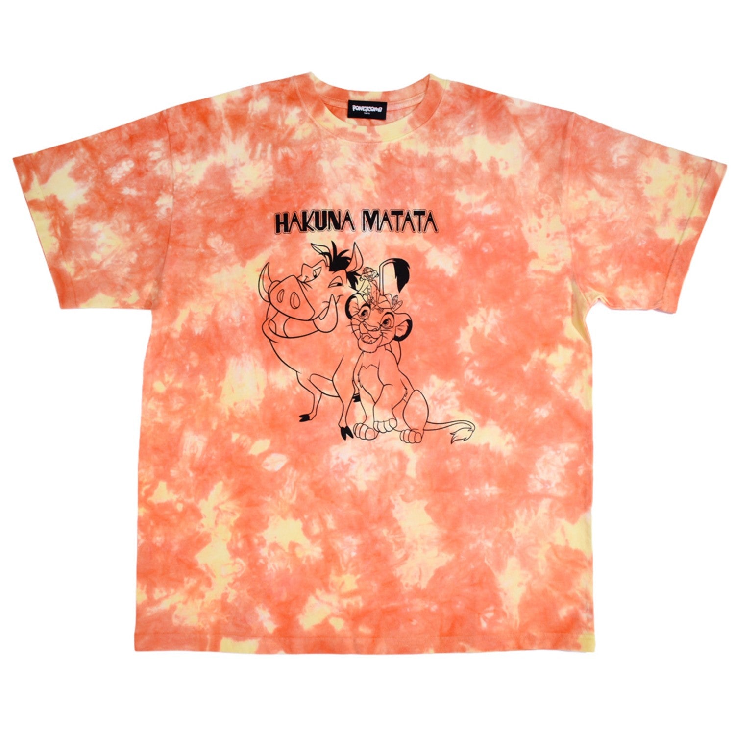 [Disney] The Lion King/Tie Dye/T-shirt (PONEYCOMB TOKYO)