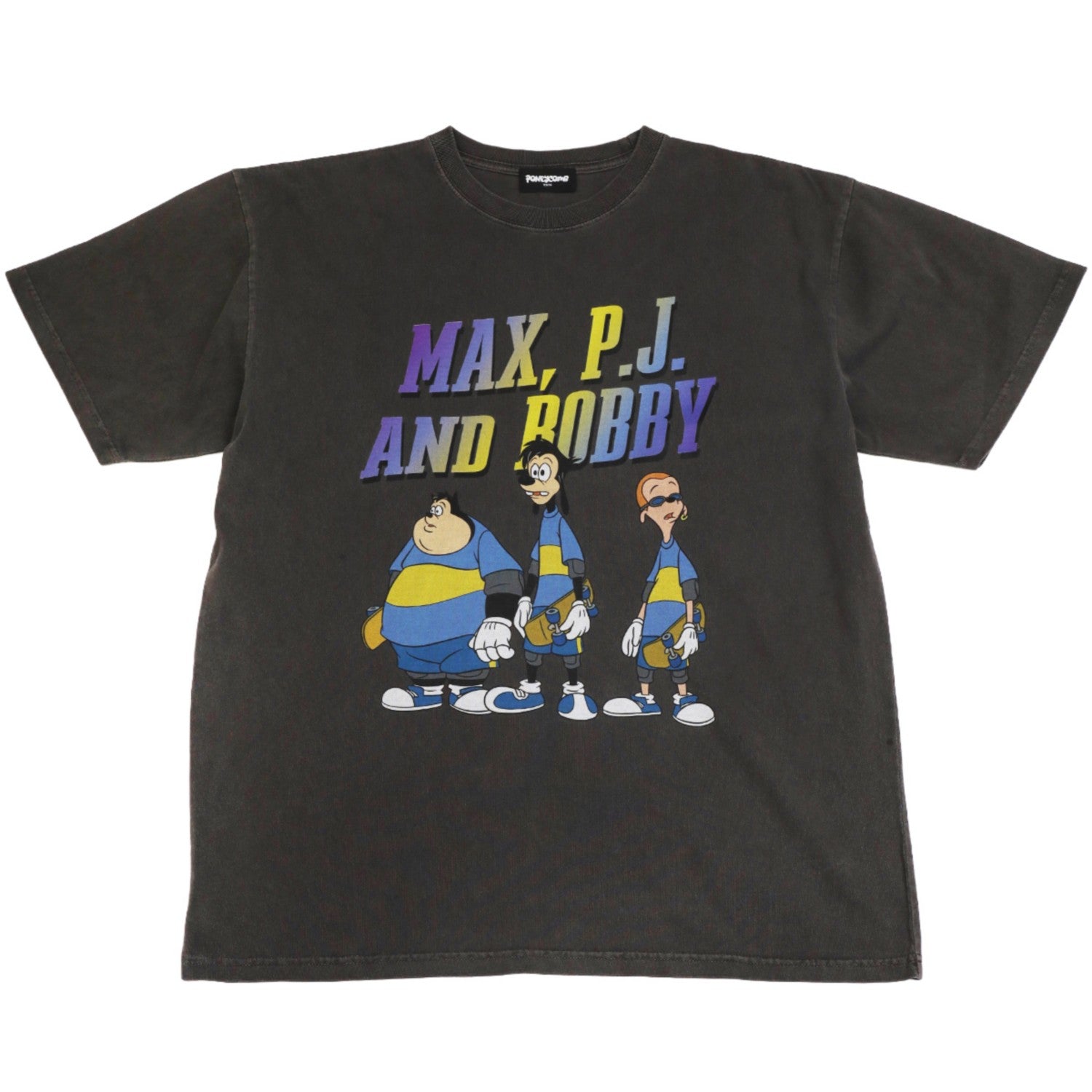 [Disney] The Strongest Goofy Movie Ever/Big Panic at the X Games! /Vintage T-shirt (PONEYCOMB TOKYO)