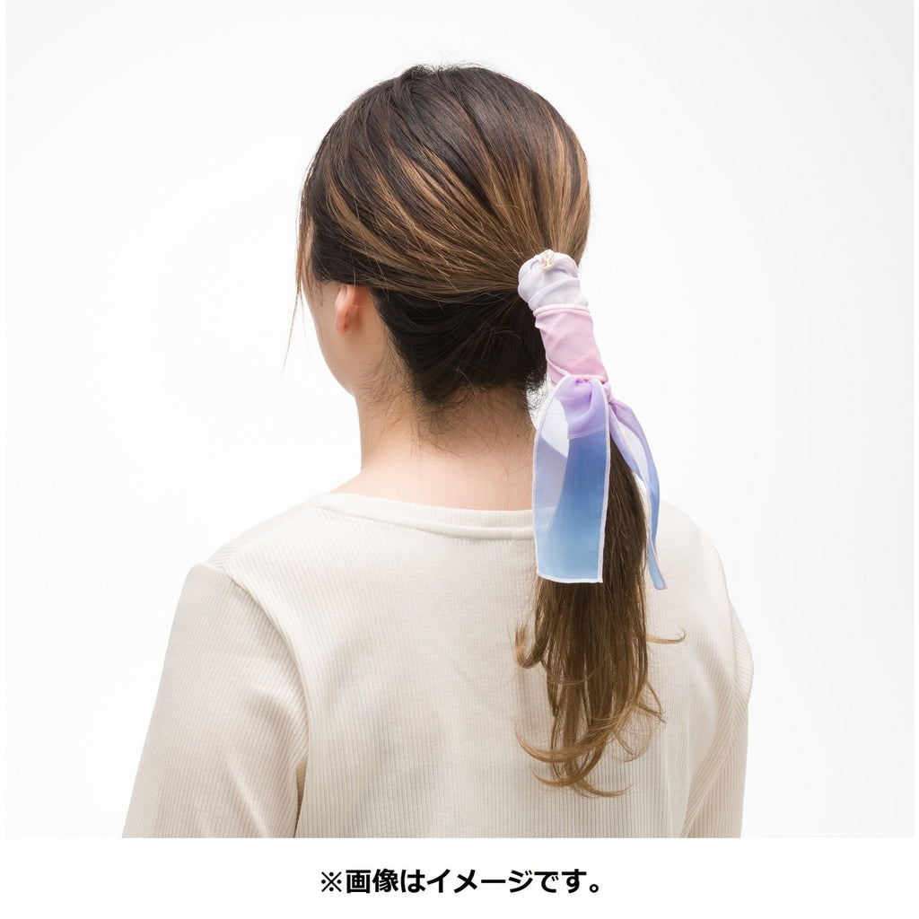 Back of Pokémon hair tie accessory packaging from Japan, showing authenticity