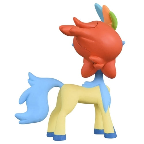 Keldeo figure with vibrant colors, Japanese anime style, KADO Japan